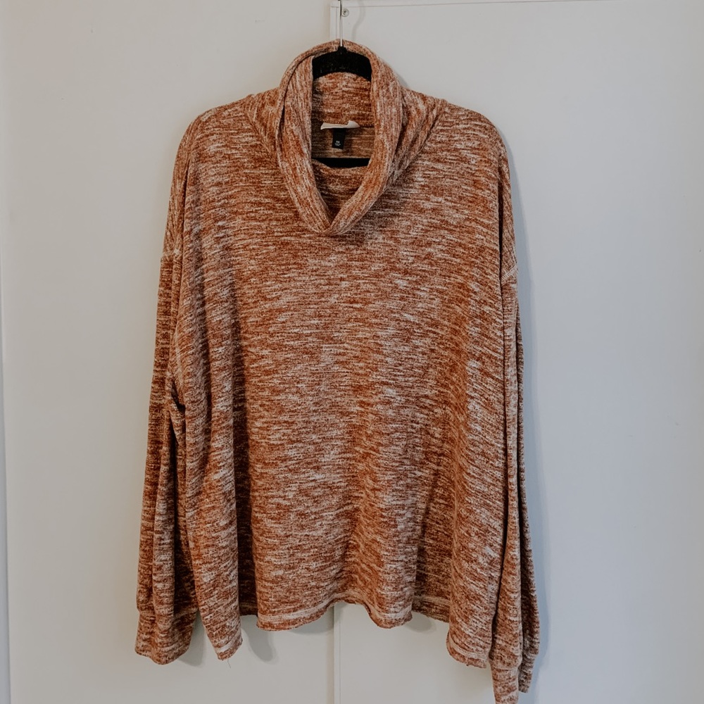 Scoop neck sweater with Bell Sleeves